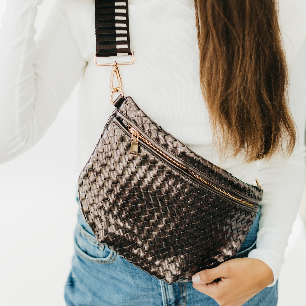 Westlyn Woven Bum Bag - NEW COLOR ADDED!-Bum Bag-Bum & Sling Bags-Hello Friends Boutique-Woman's Fashion Boutique Located in Traverse City, MI
