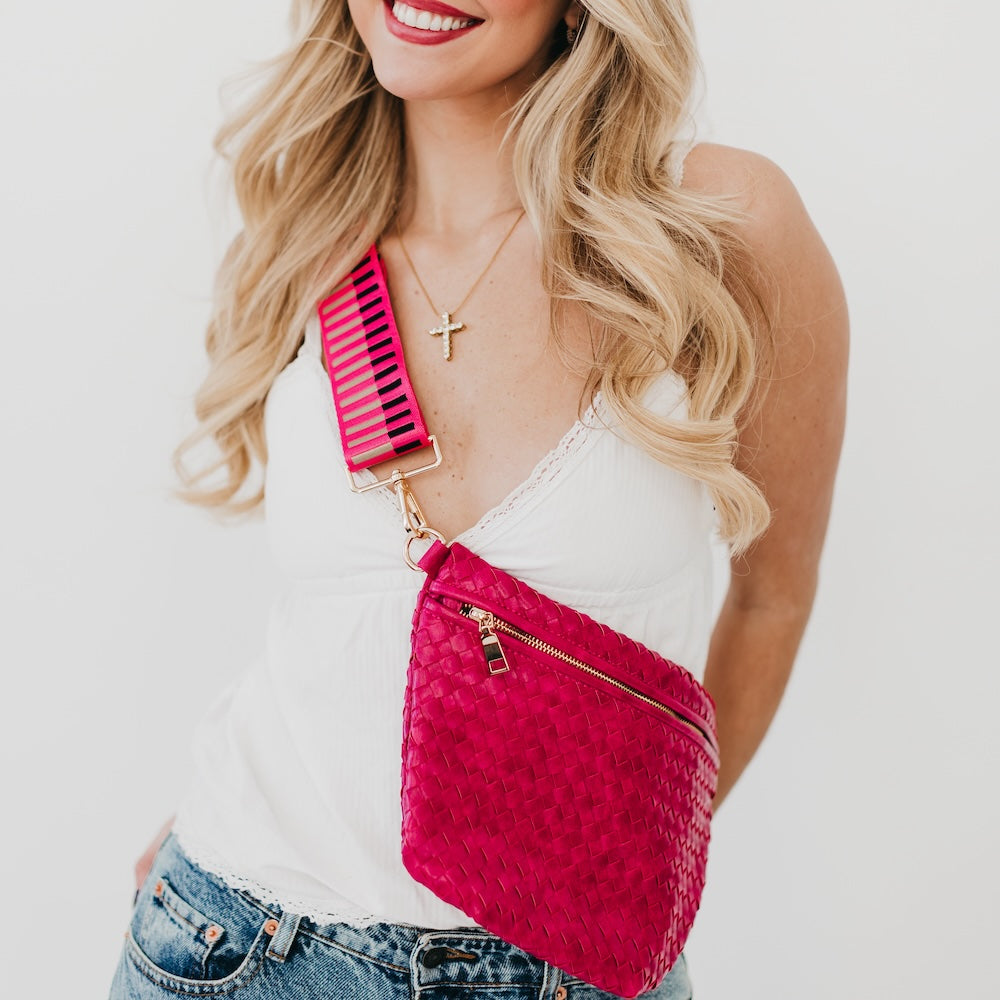 Westlyn Woven Bum Bag - NEW COLOR ADDED!-Bum Bag-Bum & Sling Bags-Hello Friends Boutique-Woman's Fashion Boutique Located in Traverse City, MI