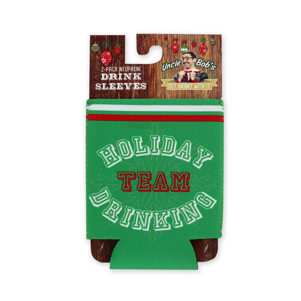 Uncle Bob's 2-Pack Neoprene Drink Sleeves-300 Treats/Gift-DM Merchandising-Hello Friends Boutique-Woman's Fashion Boutique Located in Traverse City, MI