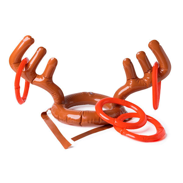 Anter Antics™️ Inflatable Reindeer Ring Toss-300 Treats/Gift-DM Merchandising-Hello Friends Boutique-Woman's Fashion Boutique Located in Traverse City, MI