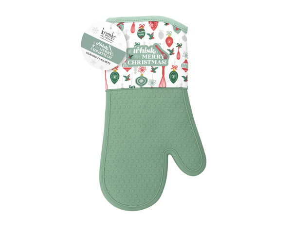 Krumbs Kitchen Holiday Farmhouse Oven Mitts-300 Treats/Gift-DM Merchandising-Hello Friends Boutique-Woman's Fashion Boutique Located in Traverse City, MI