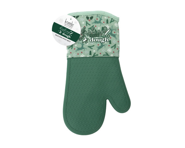 Krumbs Kitchen Holiday Farmhouse Oven Mitts-300 Treats/Gift-DM Merchandising-Hello Friends Boutique-Woman's Fashion Boutique Located in Traverse City, MI