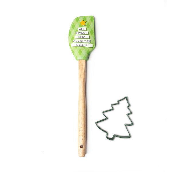 Krumbs Kitchen® Holiday Spatula & Cookie Cutter Set-300 Treats/Gift-DM Merchandising-Hello Friends Boutique-Woman's Fashion Boutique Located in Traverse City, MI