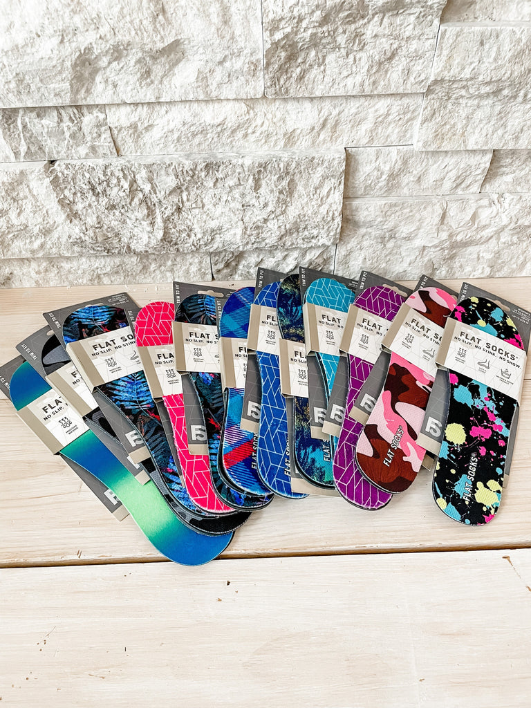 Flat Socks-300 Treats/Gift-Flat Socks-Hello Friends Boutique-Woman's Fashion Boutique Located in Traverse City, MI