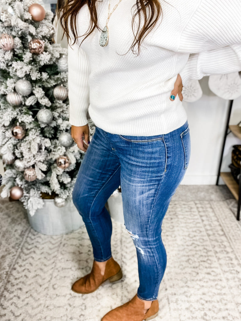 Living Your Best Life Jeggings-200 Denim-Judy Blue-Hello Friends Boutique-Woman's Fashion Boutique Located in Traverse City, MI