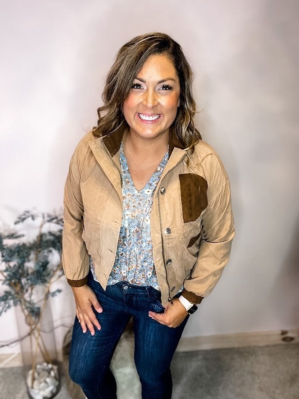 Runaway With Me Jacket-170 Jackets-Blu Pepper-Hello Friends Boutique-Woman's Fashion Boutique Located in Traverse City, MI