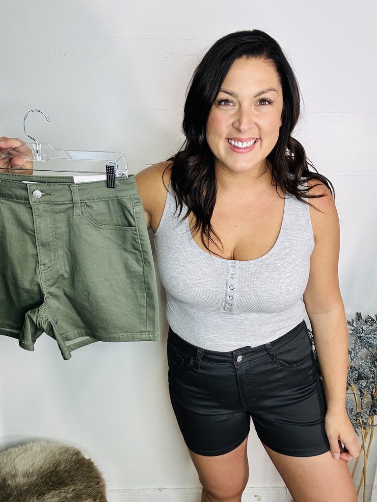 Another Adventure Awaits Shorts-220 Shorts/Skirts/Skorts-Zenana-Hello Friends Boutique-Woman's Fashion Boutique Located in Traverse City, MI
