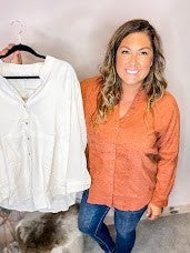 Smitten By You Top-110 Long Sleeves-Blu Pepper-Hello Friends Boutique-Woman's Fashion Boutique Located in Traverse City, MI