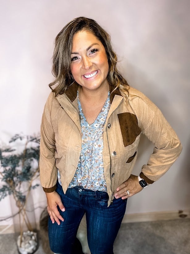 Runaway With Me Jacket-170 Jackets-Blu Pepper-Hello Friends Boutique-Woman's Fashion Boutique Located in Traverse City, MI