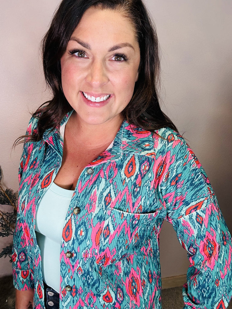Good Time Jacket-170 Jackets-Andree By Unit-Hello Friends Boutique-Woman's Fashion Boutique Located in Traverse City, MI