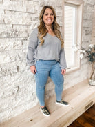 Judy Blue Mid-Rise Pull On Skinny Jeggings-200 Denim-Judy Blue-Hello Friends Boutique-Woman's Fashion Boutique Located in Traverse City, MI