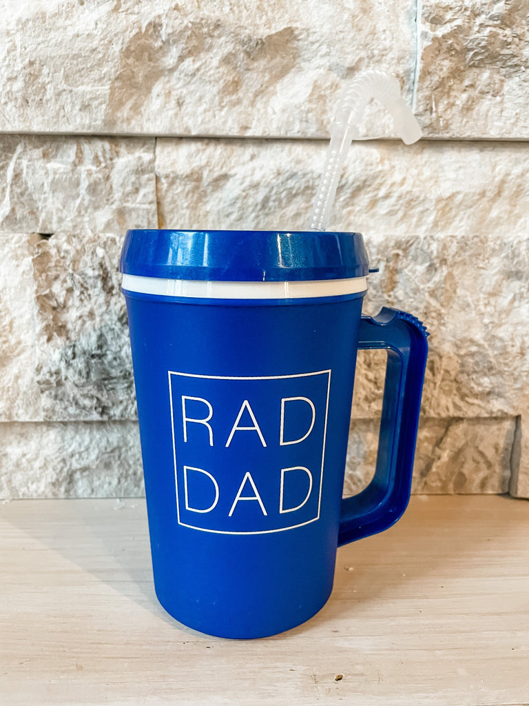 Rad Dad Trucker Mug (22oz)-300 Treats/Gift-Babe Wholesale Co-Hello Friends Boutique-Woman's Fashion Boutique Located in Traverse City, MI